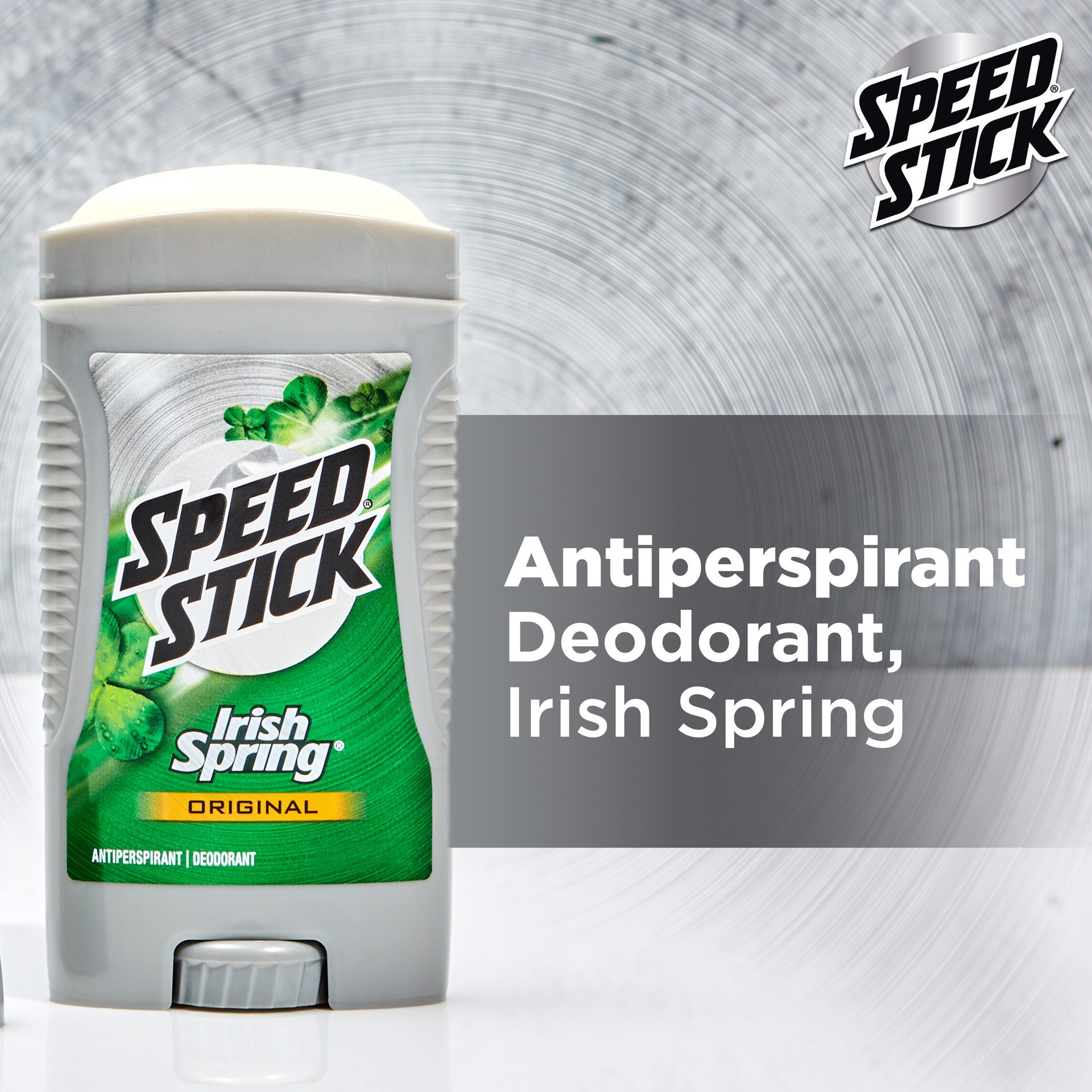 slide 7 of 10, Speed Stick Irish Spring Antiperspirant Deodorant, Original - 2.7 ounce Twin pack, 2.7 oz