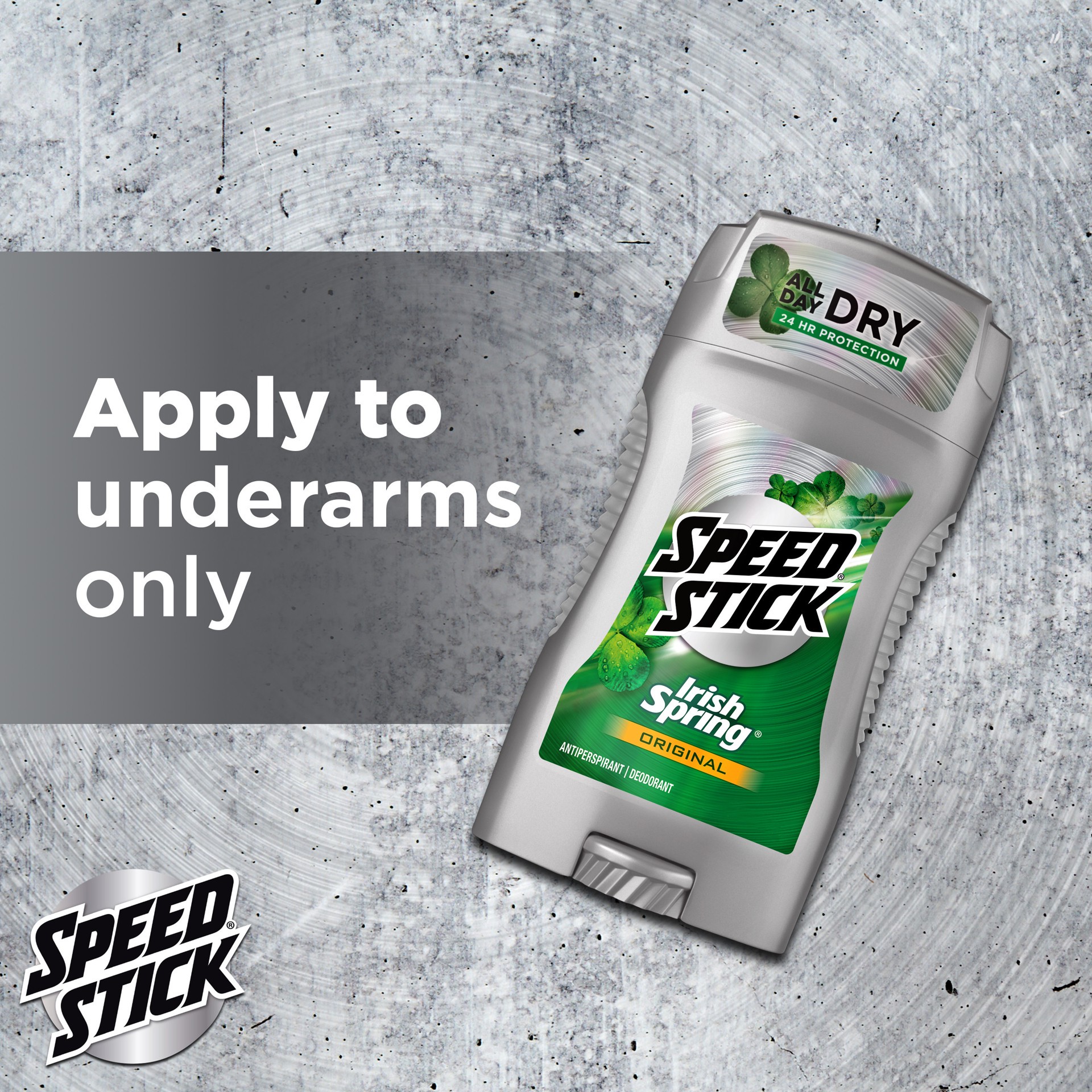 slide 3 of 10, Speed Stick Irish Spring Antiperspirant Deodorant, Original - 2.7 ounce Twin pack, 2.7 oz