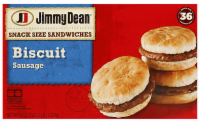 slide 1 of 1, Jimmy Dean Sausage Biscuits, 12 ct; 61.2 oz