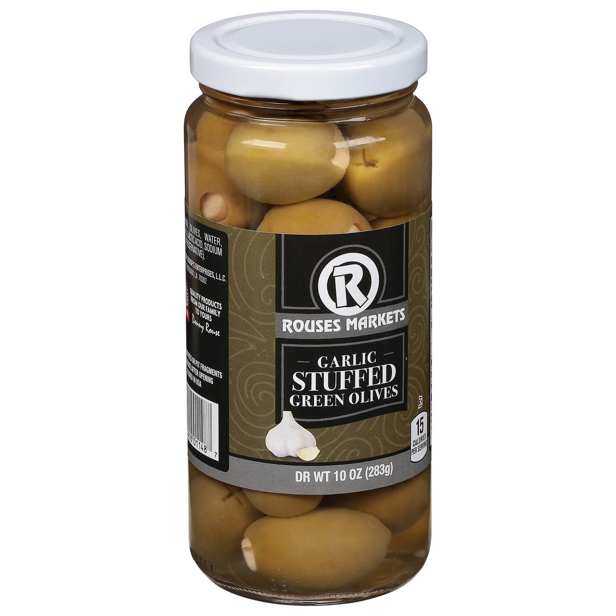 slide 11 of 11, Rouses Markets Garlic Stuffed Green Olives 10 oz, 10 oz
