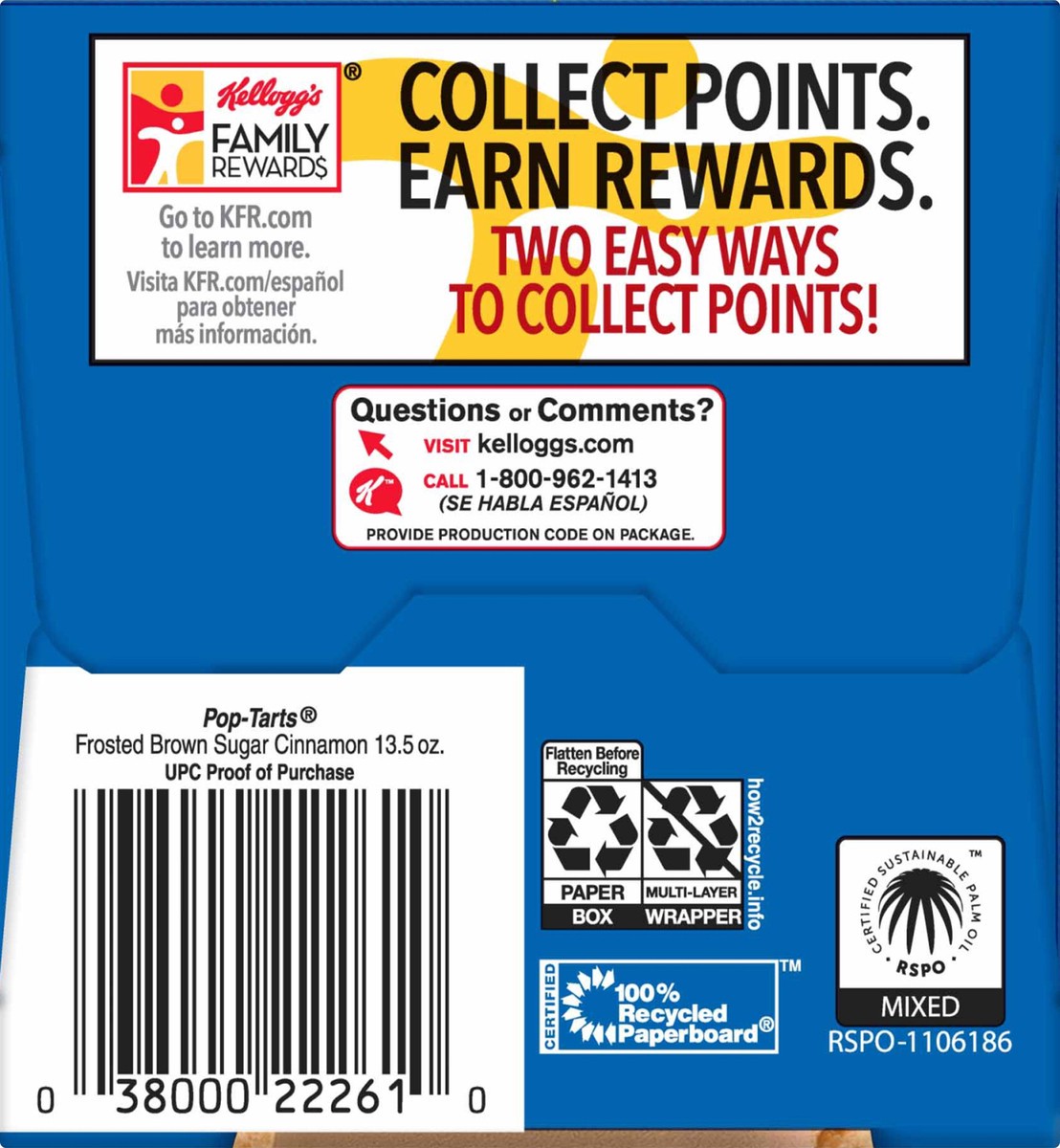 slide 5 of 7, Pop-Tarts Frosted Brown Sugar Cinnamon Toaster Pastries 8 ea, 8 ct