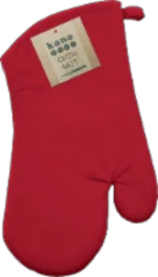 Kane Chili Quilted Oven Mitt - Red