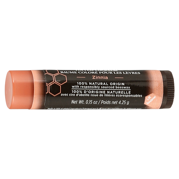 slide 4 of 5, Burt's Bees Tinted Lip Balm Zinnia, 1 ct