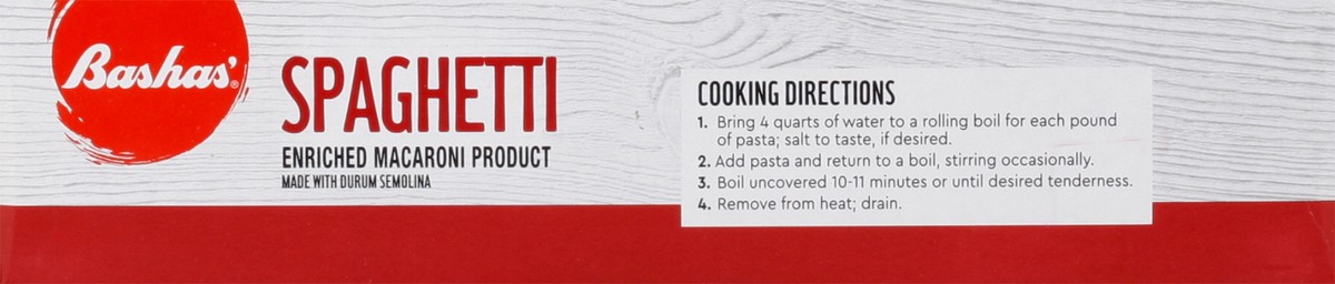slide 6 of 12, Bashas Spaghetti, 32 oz