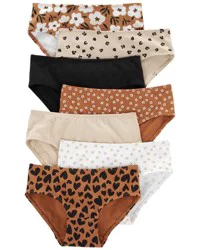 Carter's Carters Kid 7-Pack Stretch Cotton Hipster Underwear Multi 4-5