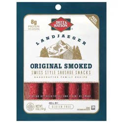 Dietz & Watson Landjaeger Original Smoked Swiss Sausage Snacks
