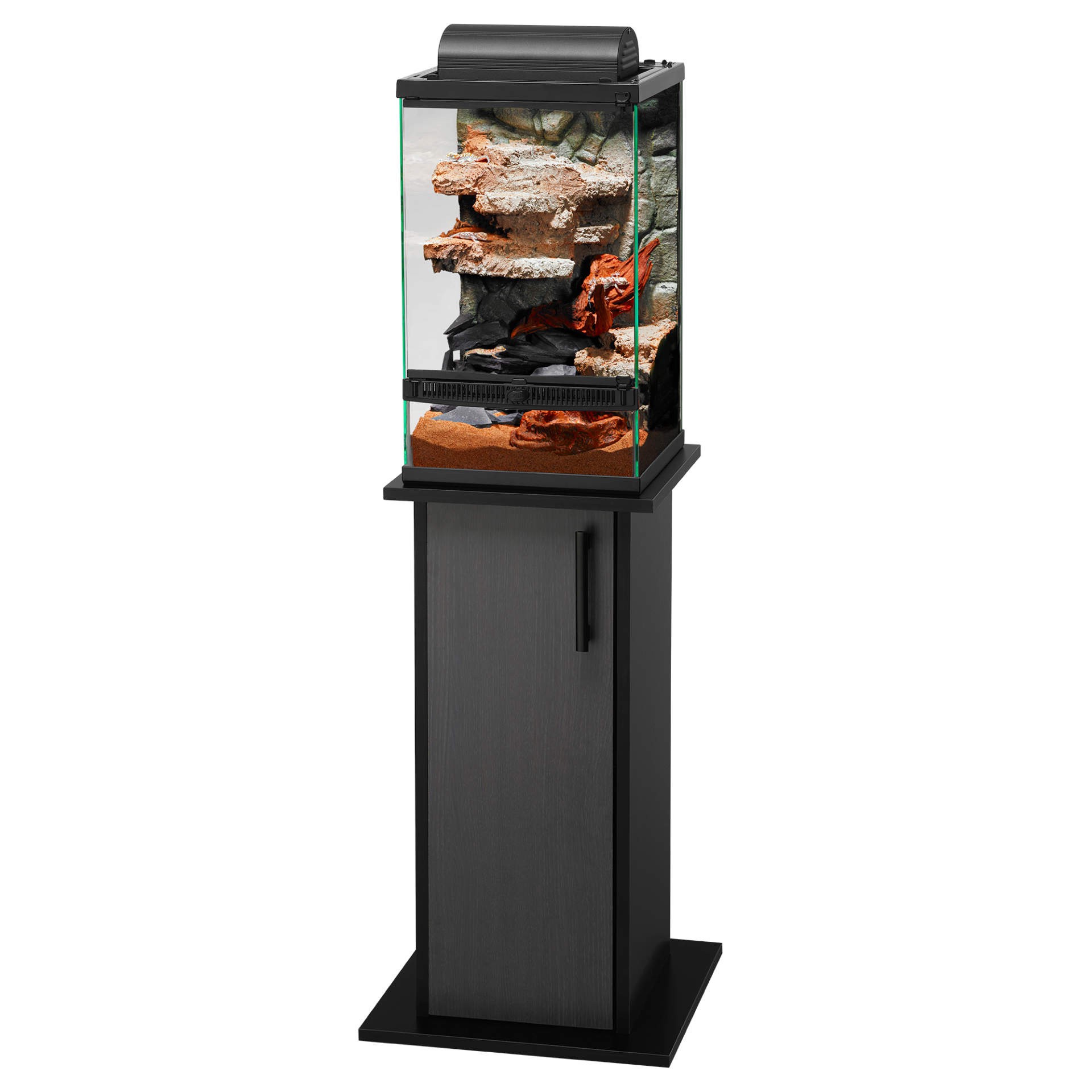 slide 3 of 8, Zilla Front Opening Terrariums 12 x 12 x 20 Inches, 1 ct