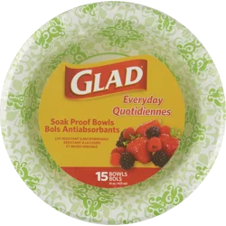 Glad 16 Oz Paper Bowl