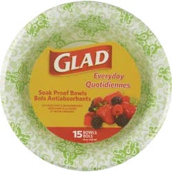 Glad 16 Oz Paper Bowl
