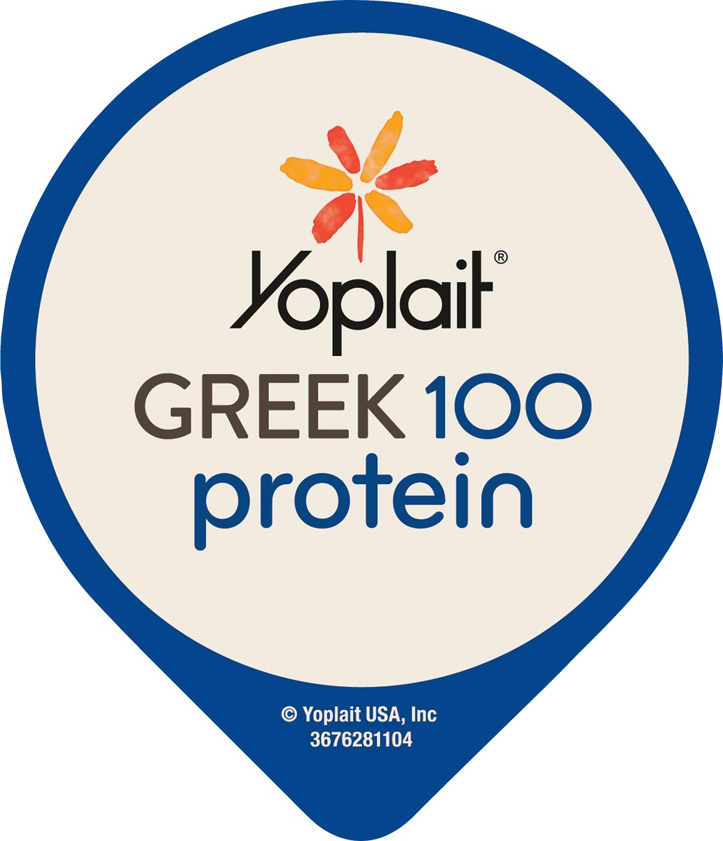 slide 6 of 10, Yoplait Black Cherry Greek 100 Protein Yogurt, 5.3 oz