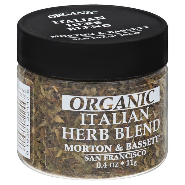 slide 1 of 1, Morton And Bassett Organic Italian Herb Bl, 0.40 oz, 4 oz