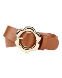 Carter's Flower Buckle Belt Brown S