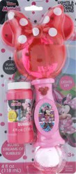 Disney Junior Minnie Light & Sound Bubble Wand - 4 fl oz