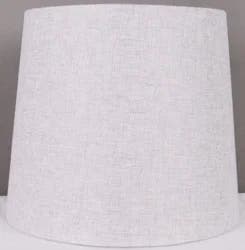 ROOM & RETREAT RR Tall Drum Replacement Shade 15" Grey