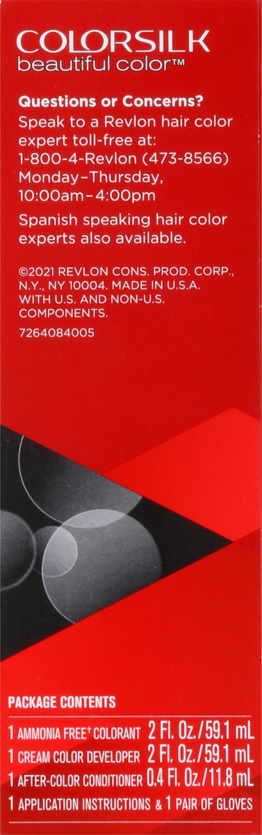 slide 10 of 13, Revlon Colorsilk Beautiful Color Permanent Hair Color, 1 ct