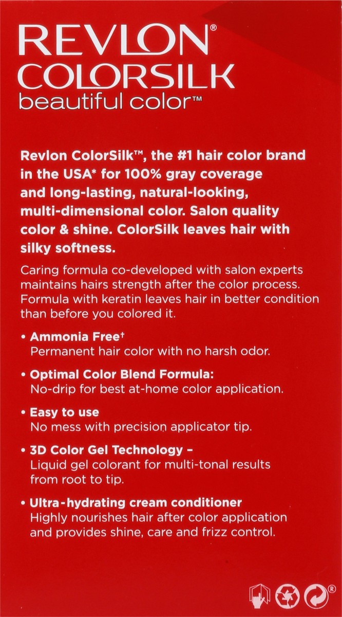 slide 6 of 13, Revlon Colorsilk Beautiful Color Permanent Hair Color, 1 ct