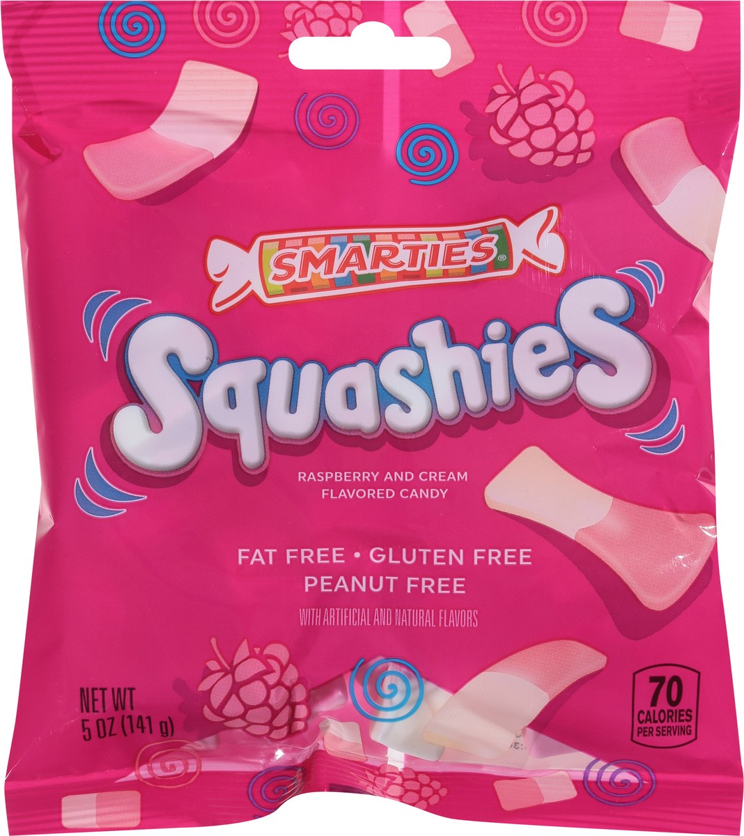 slide 7 of 13, Smarties Squashies Raspberry and Cream Candy 5 oz, 5 oz