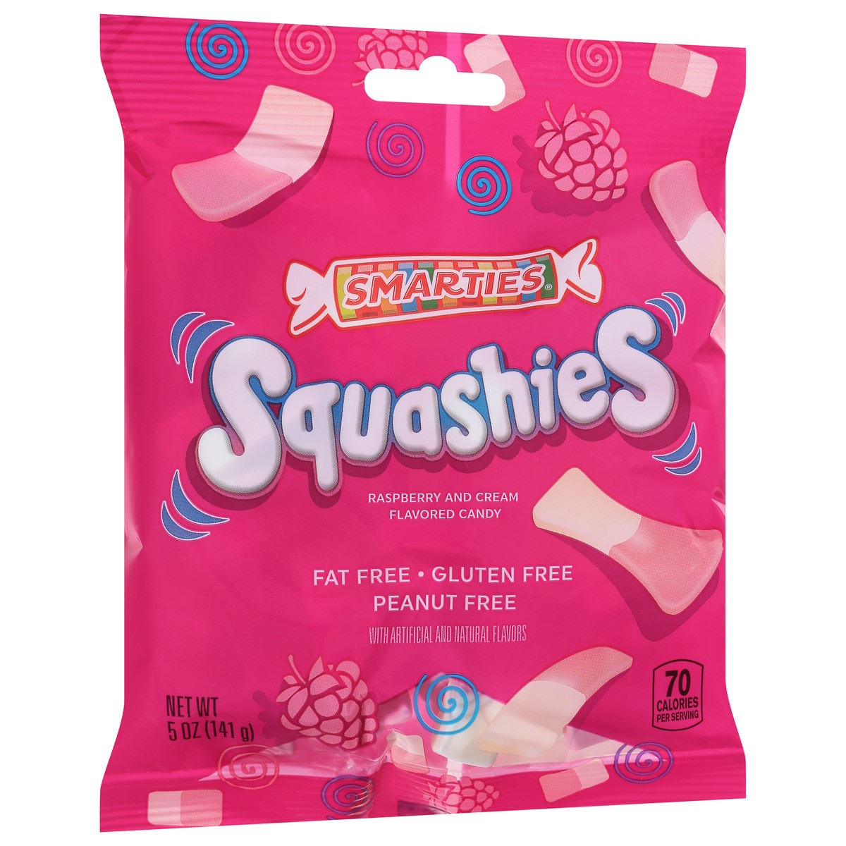 slide 9 of 13, Smarties Squashies Raspberry and Cream Candy 5 oz, 5 oz