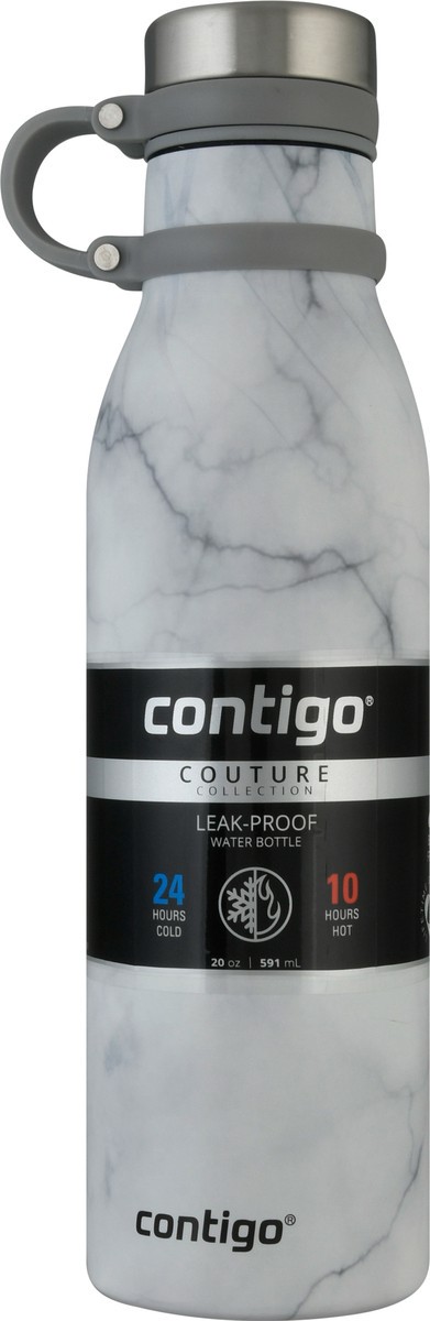 slide 1 of 9, Contigo Matterhorn Couture White Marble Tumbler, 20 oz