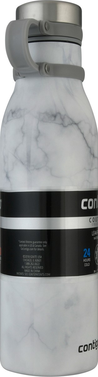 slide 7 of 9, Contigo Matterhorn Couture White Marble Tumbler, 20 oz