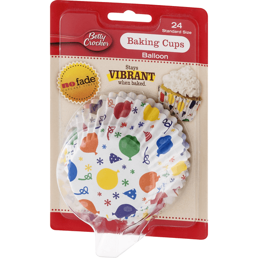 slide 3 of 8, Betty Crocker Baking Cups Balloon, 24 ct