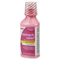 slide 7 of 29, Meijer Stomach Relief Pink Bismuth Liquid, Original Flavor, 12 oz