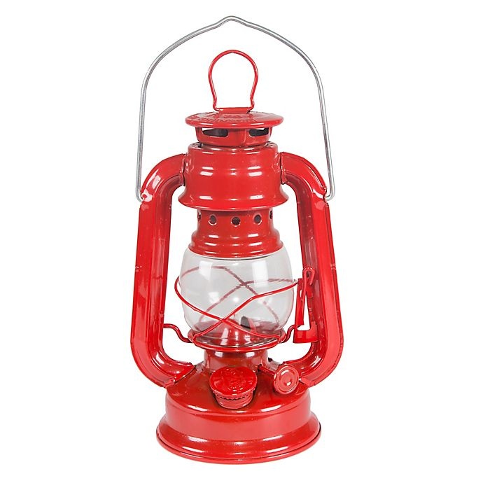 slide 1 of 4, Stansport Kerosene Lantern - Red, 1 ct