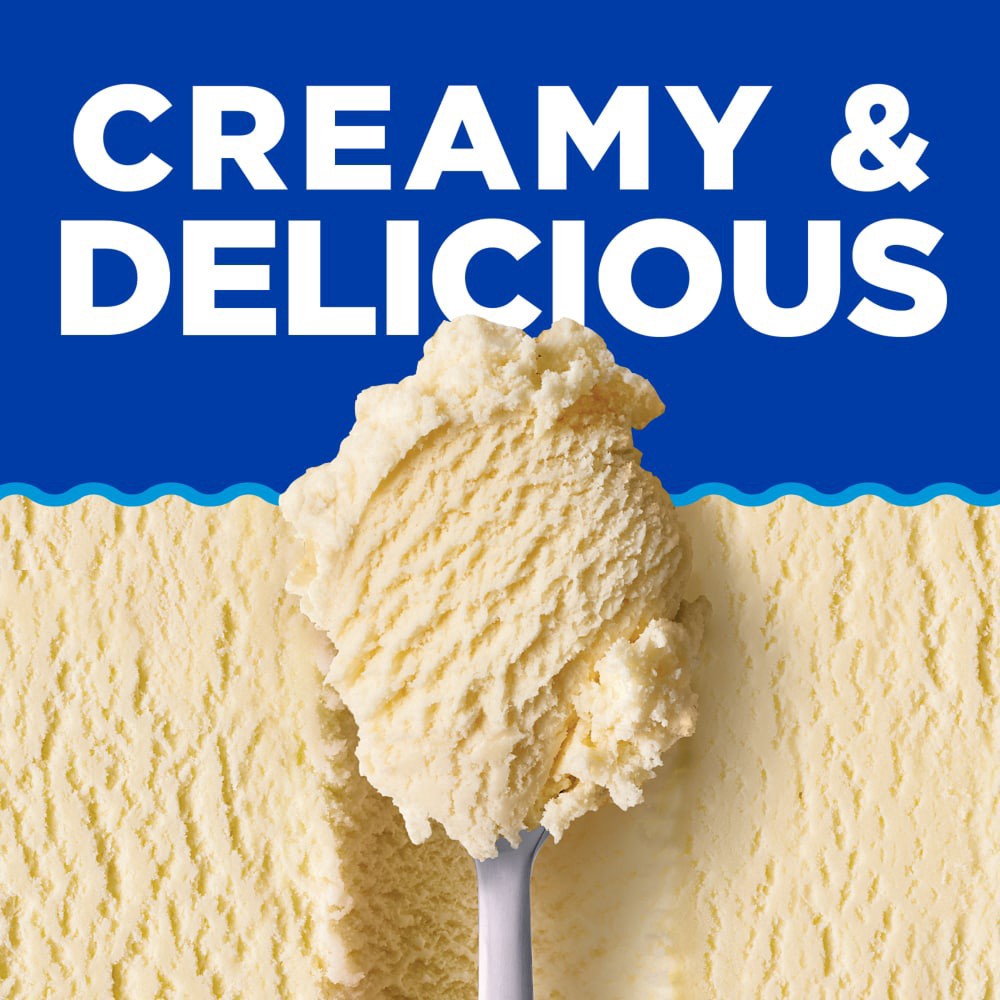 slide 3 of 4, Kroger Deluxe Vividly Vanilla Ice Cream, 48 fl oz