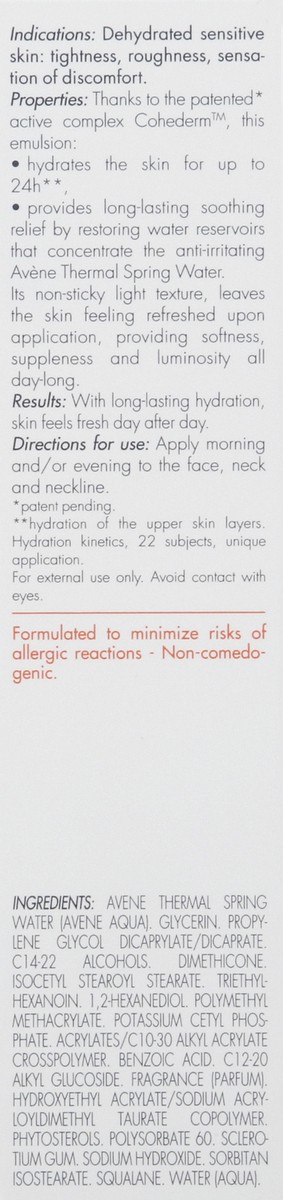 slide 6 of 10, Avène Hydrating Emulsion 1.3 oz, 1.3 oz