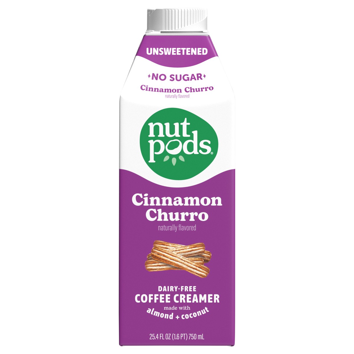 slide 1 of 10, nutpods Cinnamon Churro Creamer - 25.4 fl oz, 25.4 fl oz