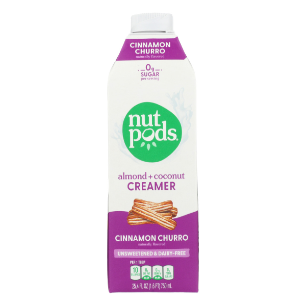 slide 1 of 1, nutpods Cinnamon Churro Creamer - 25.4 fl oz, 25.4 fl oz