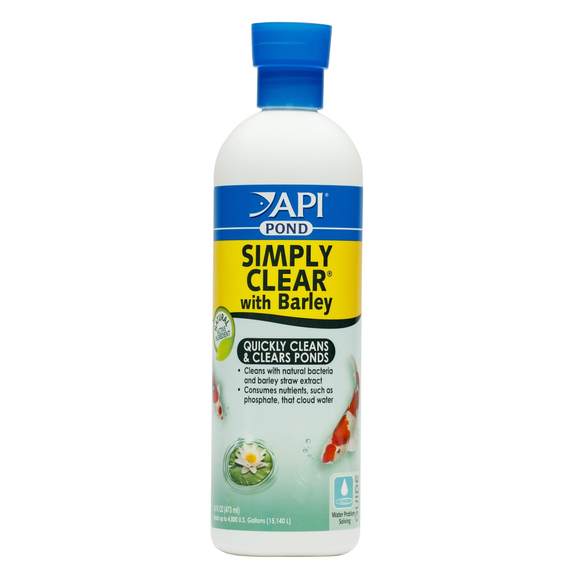 slide 1 of 1, API Simply-Clear Bacterial Pond Clarifier, 16 fl oz; 16 oz