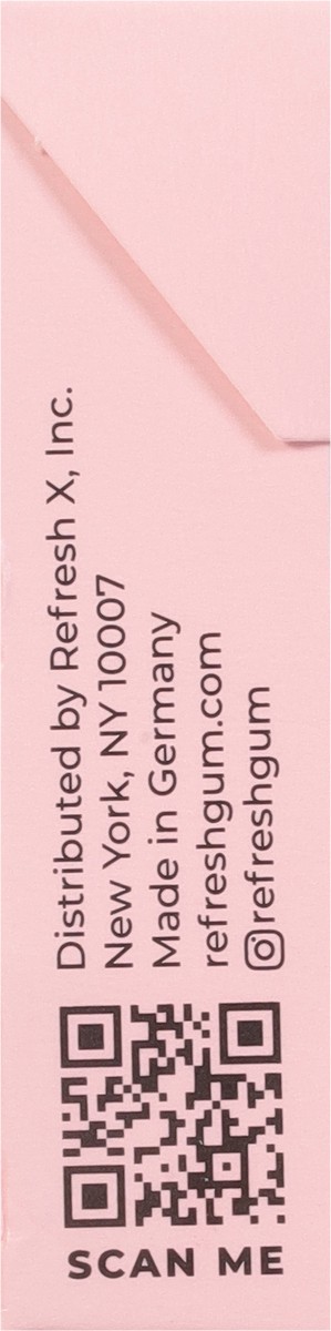 slide 7 of 9, Refresh Sugar Free Plant-Based Raspberry Gum - 12 ct, 12 ct