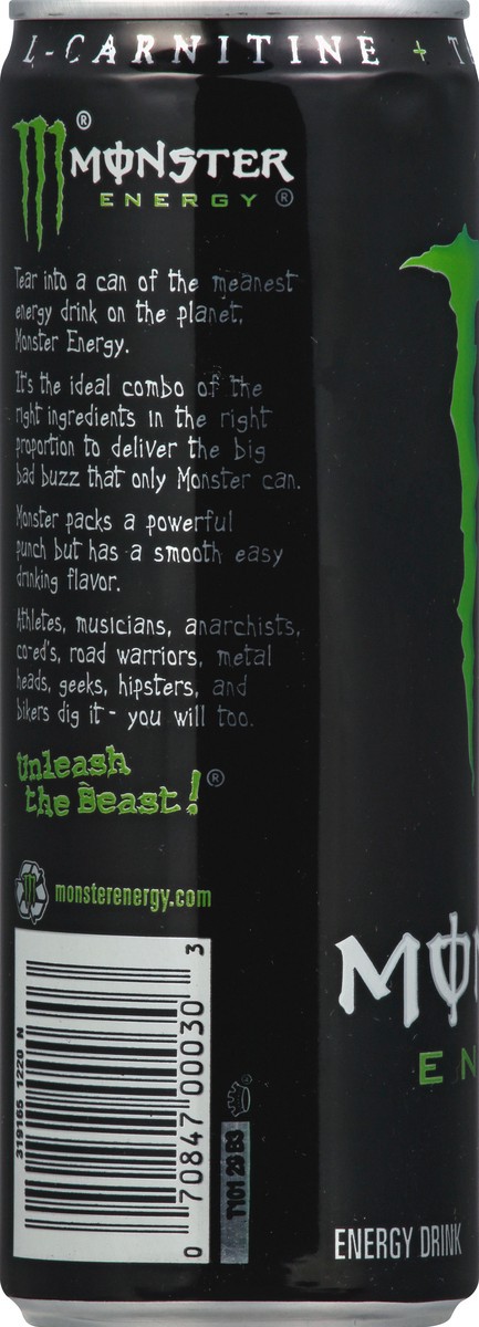 slide 5 of 10, Monster Energy Energy Drink - 12 fl oz, 12 fl oz