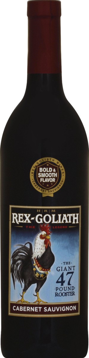 slide 2 of 2, Rex-Goliath Cabernet Sauvignon Bottle, 750 ml