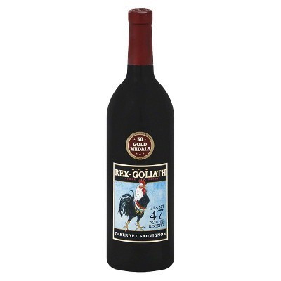 slide 1 of 2, Rex-Goliath Cabernet Sauvignon Bottle, 750 ml