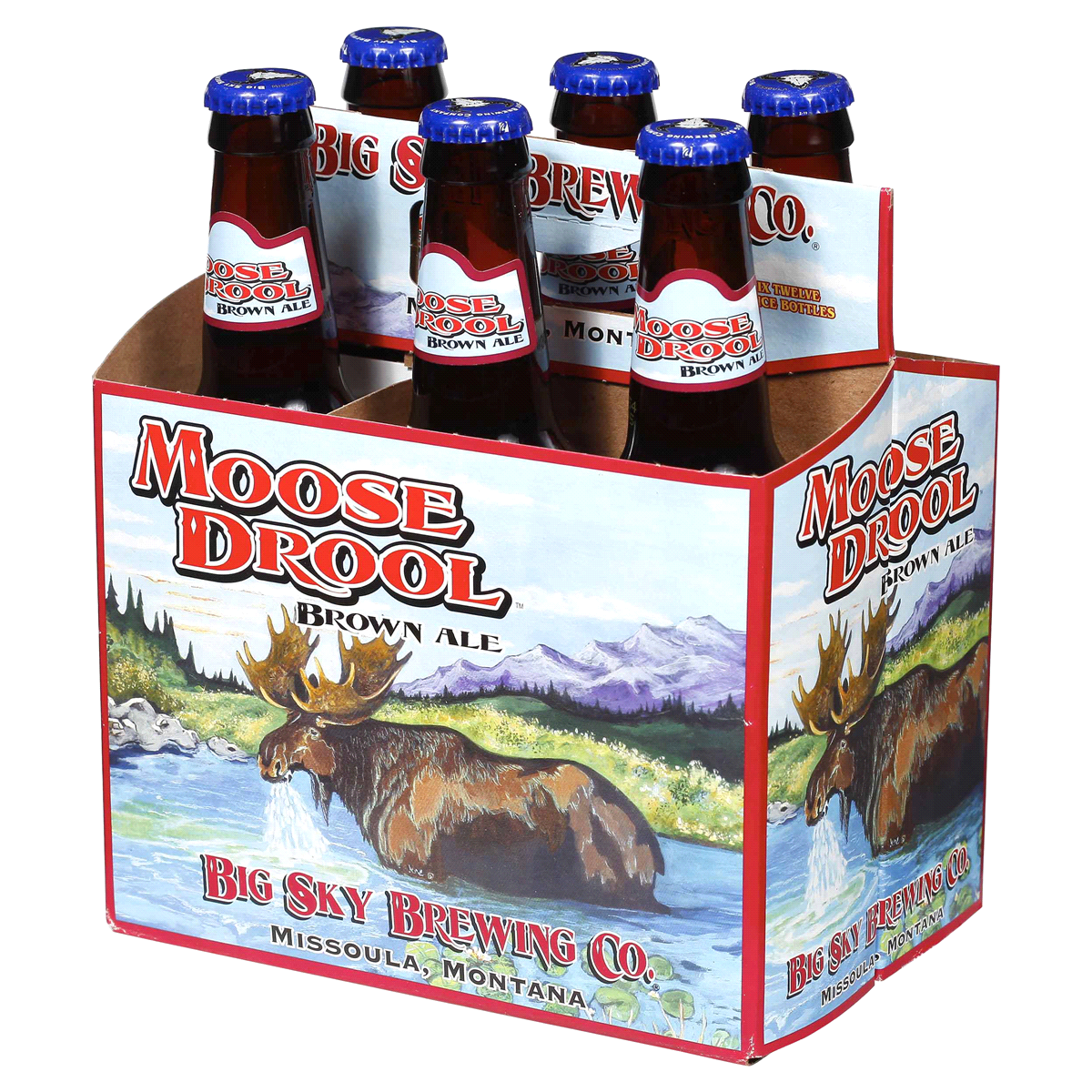 slide 3 of 5, Big Sky Moose Drool Brown Ale, 6 ct; 12 oz