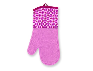 slide 1 of 1, Krumbs Kitchen Blooms Oven Mitt, 1 ct