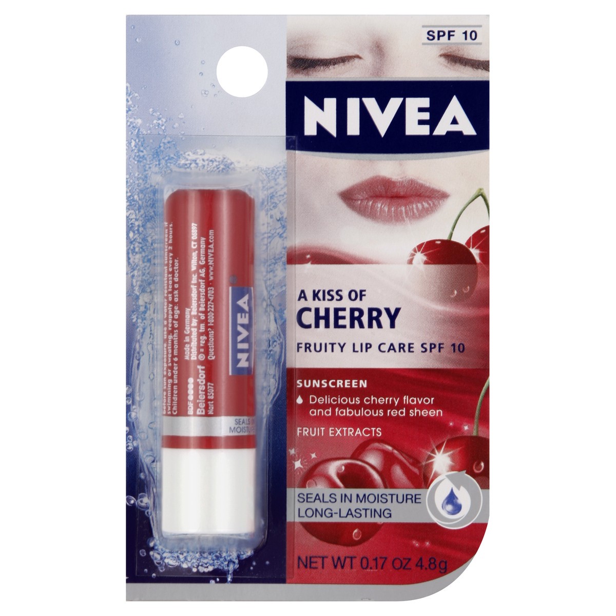 slide 2 of 3, Nivea Lip Care 0.17 oz, 0.17 oz