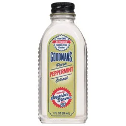 Goodman's Pure Peppermint Extract 1 fl oz