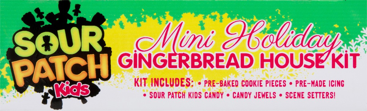 slide 5 of 13, Sour Patch Kids Mini Holiday Gingerbread House Kit 1 ea, 1 ct