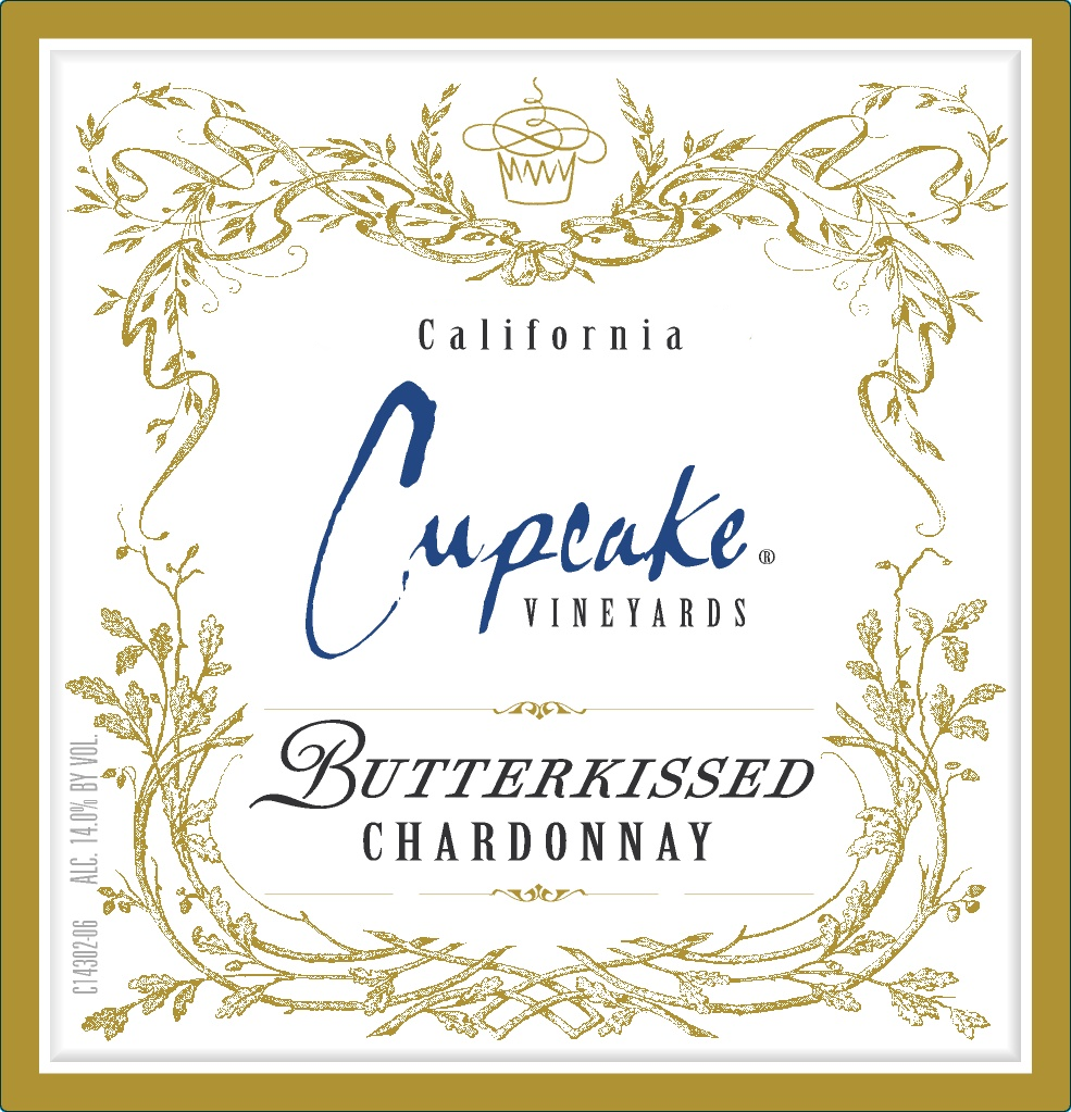 slide 2 of 5, Cupcake Vineyards Butterkissed Chardonnay White Wine, 750 ml