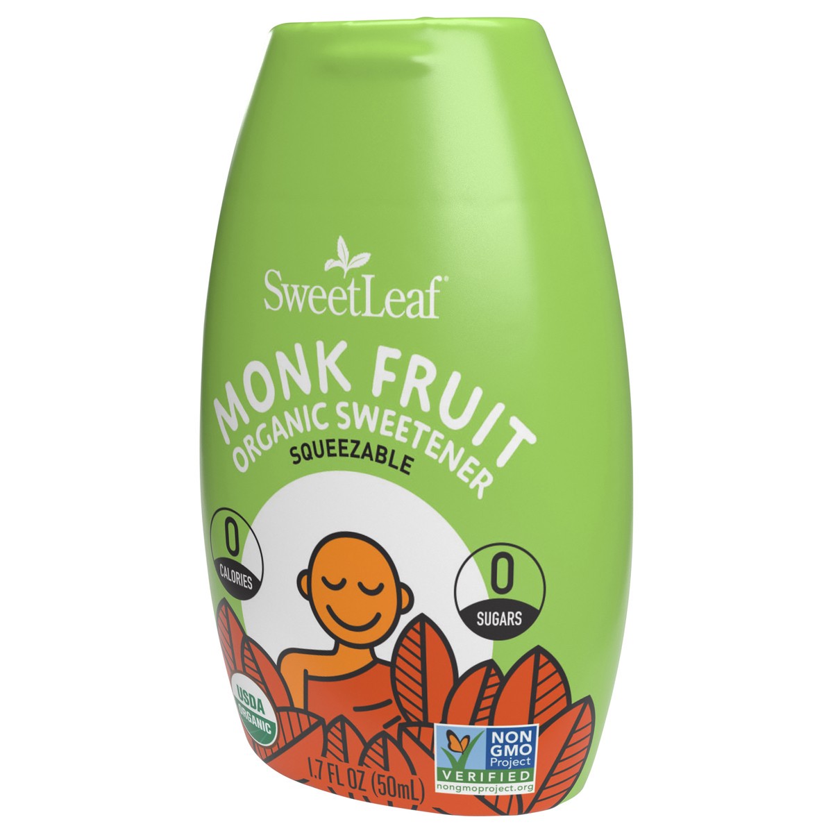 slide 5 of 10, SweetLeaf Organic Monk Fruit Sweetener 1.7 fl oz, 1.7 fl oz