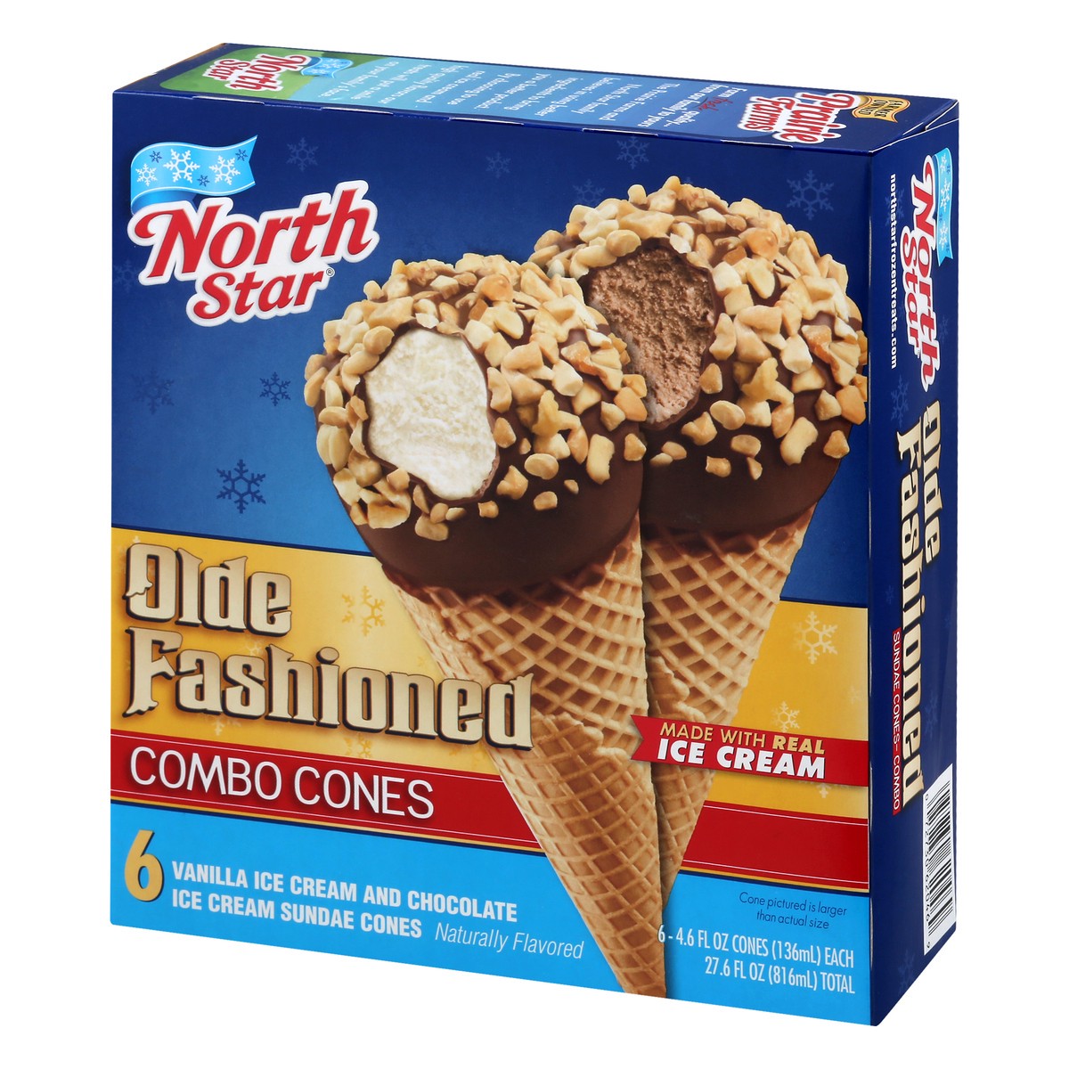 slide 4 of 14, North Star Combo Sundae Cones 6 ea, 6 ct