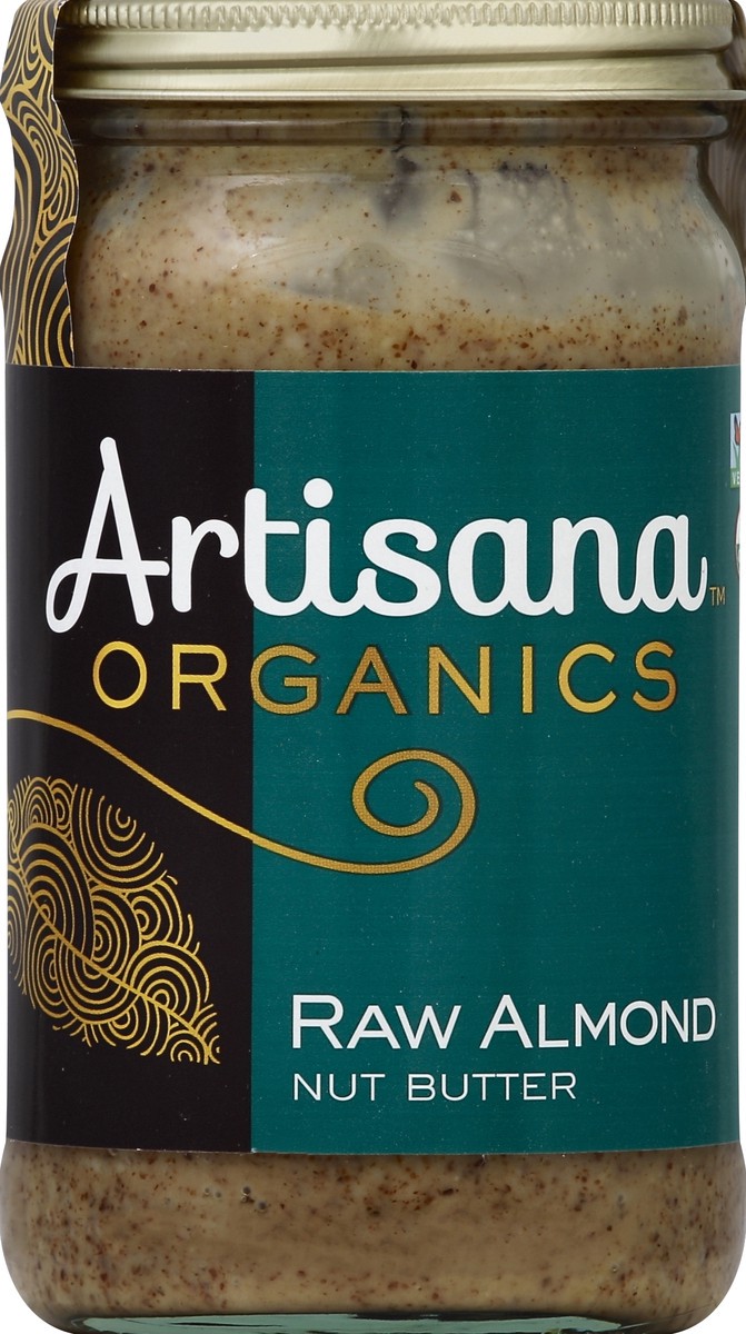 slide 1 of 1, Artisana Almond Butter Raw Org, 14 oz