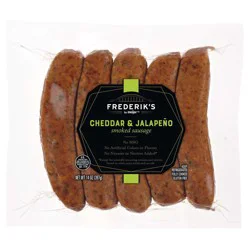 Frederik's by Meijer Smoked Jalapeno Cheddar Sausage, 14 oz