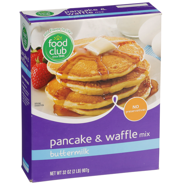 slide 1 of 1, Food Club Buttermilk Pancake & Waffle Mix, 1 ct