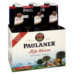 Paulaner Hefe-Weizen Beer - 6 pk/12 fl oz Bottles