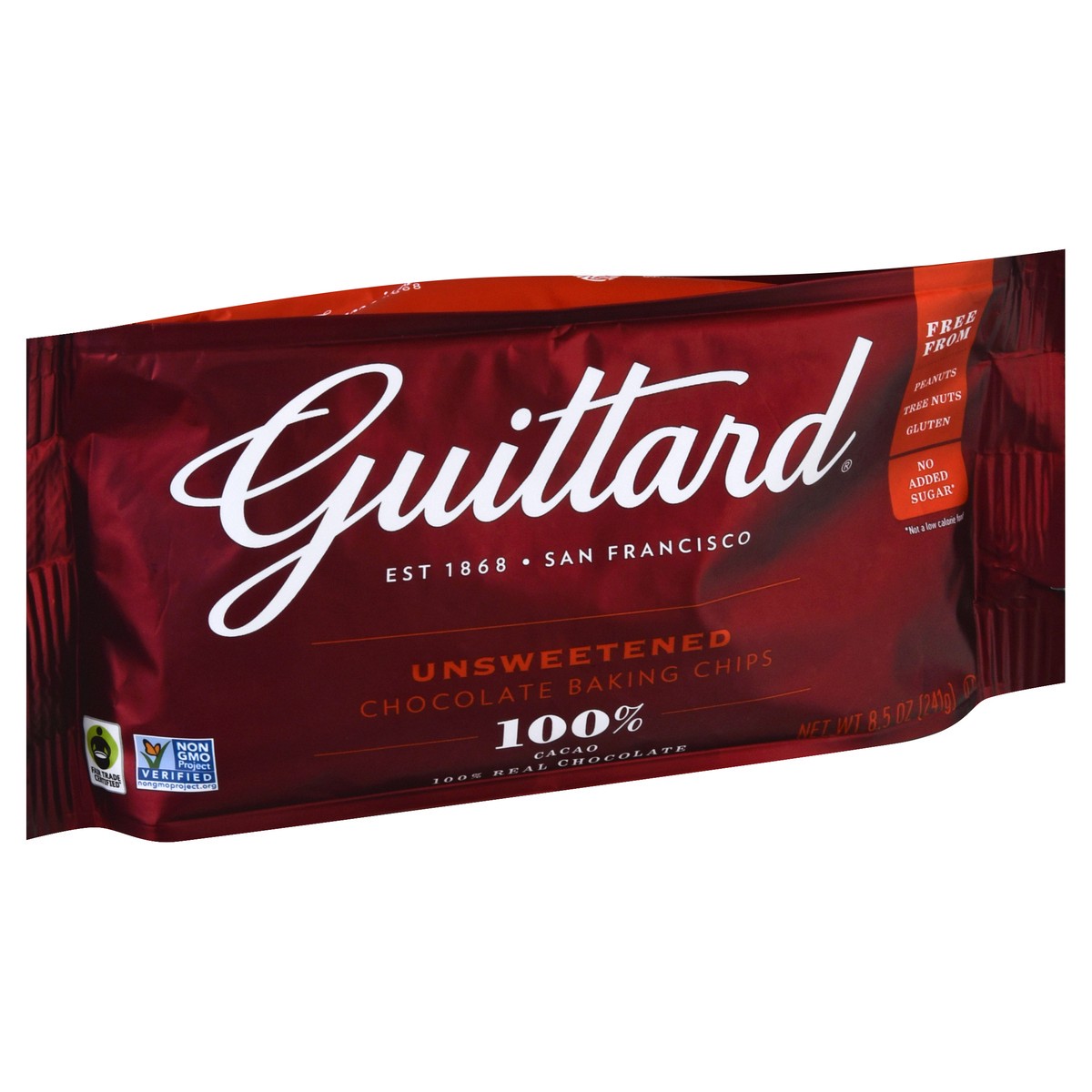 slide 2 of 10, Guittard 100% Cacao Unsweetened Chocolate Baking Chips 16 oz, 16 oz