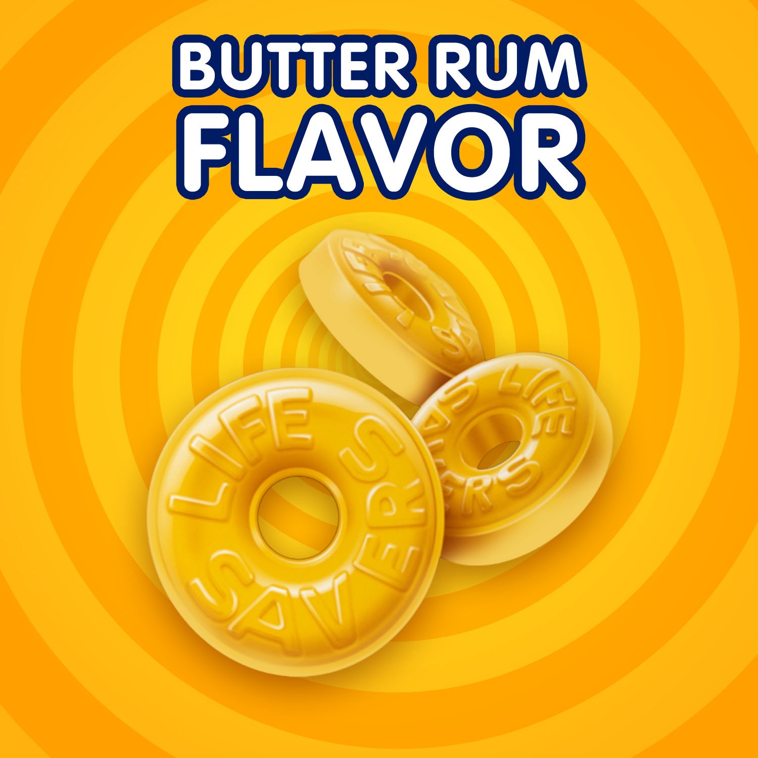 slide 6 of 7, LIFE SAVERS Butter Rum Hard Candy, 1.14 oz Roll, 1.14 oz